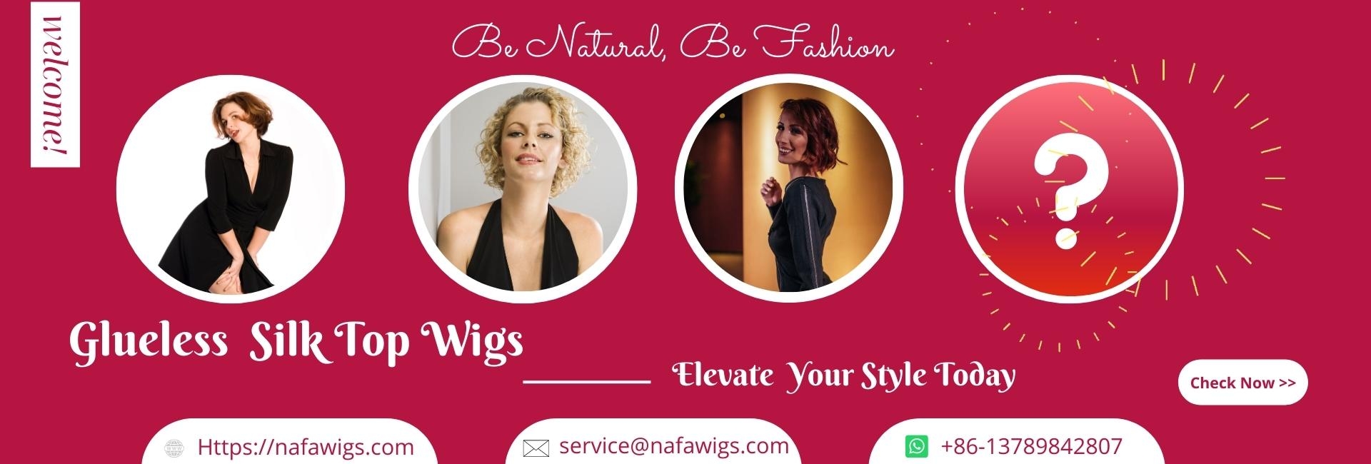 Glueless Silk Top Wigs