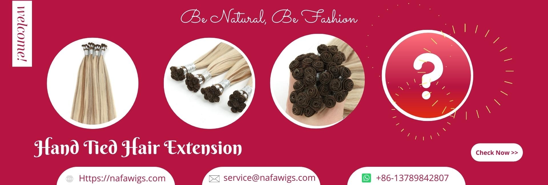 Hand Tied Hair Extension