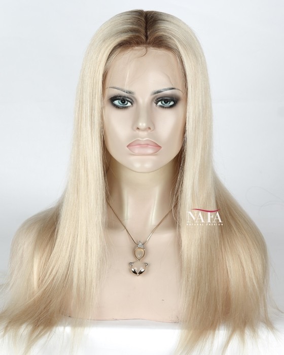 Long White Human Hair Wigs