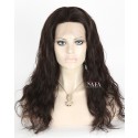 Experience Effortless Beauty with Our 18 Inch Natural Wave Brazilian Hair Silk Base Closure Wig