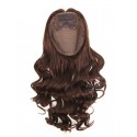 Full Coverage: Best 18-Inch Full One Length European Hair Silk Top Base Human Hair Topper For Women