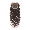 Brazilian Natural Curly Lace Closure 4x4 Free Part