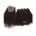 Jerry Curly Weave Hair Bundles With Closure