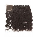 Gorgeous Natural Wave Hair 3 Bundles With 4x4 Closure