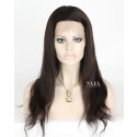 Luxury Redefined: 18-Inch Silk Top Base Full Lace Human Hair Wig