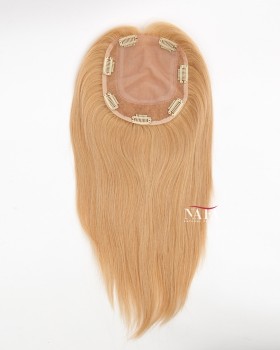 12 All One Length Honey Blonde Women's Hair Piece