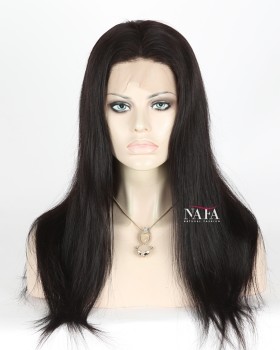 130 Density Straight Wig in Color 1B