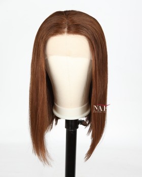 14-inch-lace-front-bob-cut-wigs-human-hair-brown-bob-wig