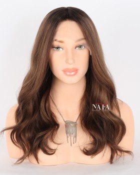 16-inch-european-hair-dark-roots-light-brown-curly-wig