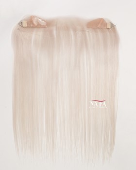 16-Inch White Hairline Topper for Receding Hairline
