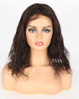 16 Inch Body Wave Off Black Lace Front Wig