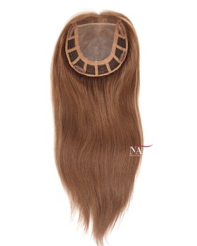 16 Inch Lace Front Mono Hair Topper for Hair Loss