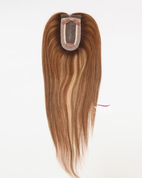 16 Inch Realistic Small Hair Topper for Thinning Hair