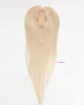 16 Inch White Platinum Blonde Ladies Hair Piece