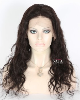 18-Inch Long Hair Natural Loose Wave Wig for Women