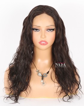 18-Inch Loose Wave Inexpensive African American Human Hair Wig