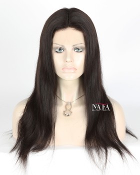 18 Inch Malaysian Straight Hair Full Lace Wig