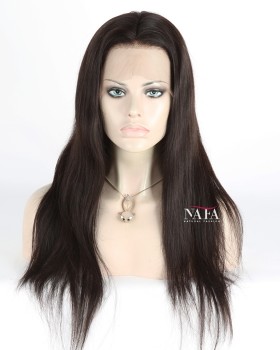 Best 20-Inch Straight Human Hair Wig for Black Females