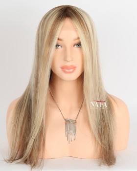 brown-roots-blonde-hair-wigs-ombre-for-blondes