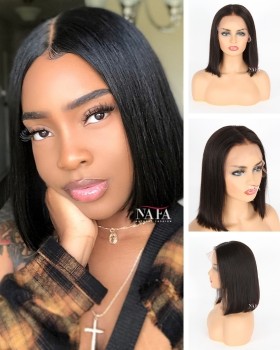 blunt cut bob wig