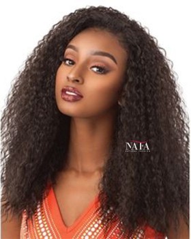 Unique Design Spanish Wave Brazilian Wig Light Brown Lace Color
