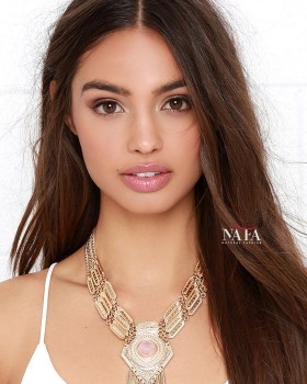 Nafawigs Straight Long Dark Brown Human Hair Wig 
