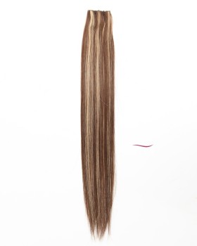 Light Brown Hair Color 4 With Blonde Highlights 27# Genius Weft