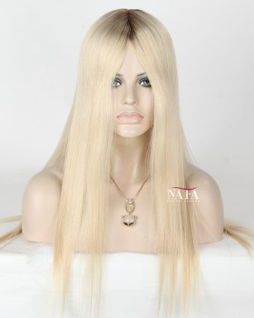 Long White Hair Wig White Lace Front Platinum Blonde Wig