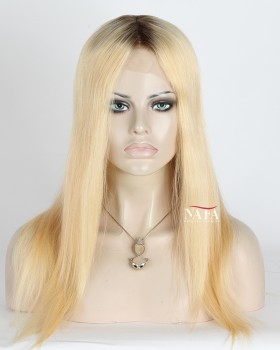 16-inch-realistic-brown-roots-blonde-human-hair-glueless-lace-front-wig 