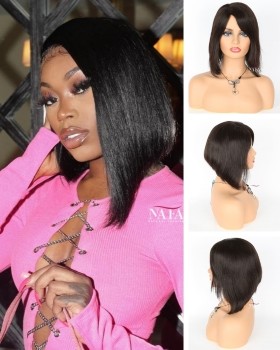 Short Black Bob Wigs