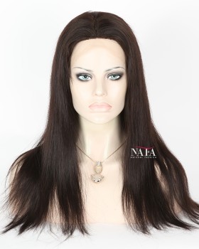 Straight Brazilian Wig Full Lace Glueless Straight Hair Glueless Full Lace Wigs With Silk Top 