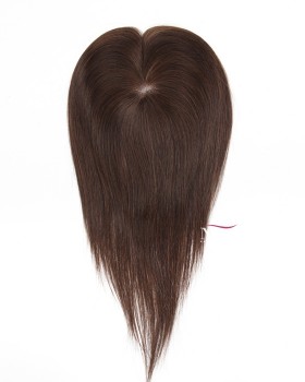 12 Inch Dark Brown Top Hair Pieces for Women Thinning Hair