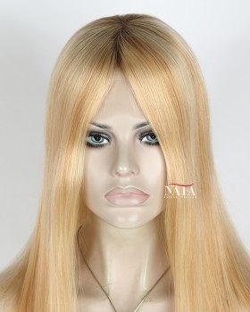 14-inch-highlight-ombre-blonde-glueless-clip-in-hair-wig