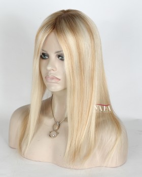 14-inch-highlighted-honey-blonde-ombre-human-hair-130-density-wig
