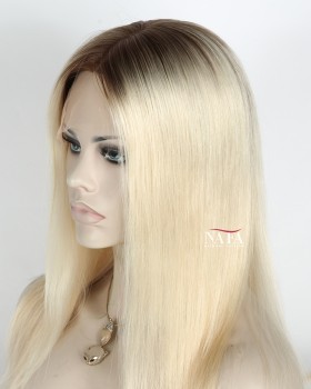 14-inch-ombre-straight-human-hair-blonde-wig-with-brown-roots
