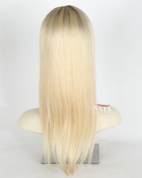 16-inch-blonde-ombre-color-brown-human-hair-wig