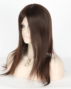 16-inch-human-hair-brown-shoulder-length-glueless-lace-front-wig 