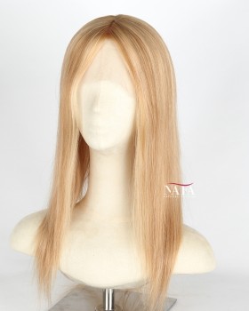 16-inch-straight-honey-blonde-ombre-glueless-human-hair-wig