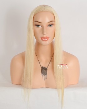 16-Inch 613 Blonde Hair Hairline Topper for Receding Hairline