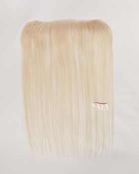 16-Inch White Frontline Hair Topper for Receding Hairline