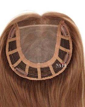 16 Inch Lace Front Mono Hair Topper for Hair Loss