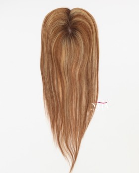 16 Inch Realistic Small Hair Topper for Thinning Hair