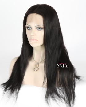 18-inch-black-straight-realistic-hair-lace-wigs