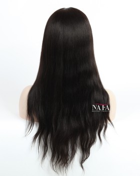 18-inch-long-black-real-hair-silk-cap-wigs-for-women
