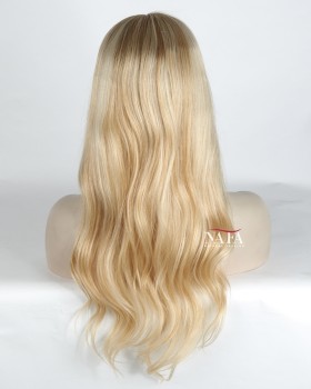 18-inch-long-wavy-blonde-wig-human-hair-glueless-lace-front-wig