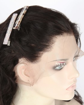 18-Inch Human Hair Body Wave Wig that Looks Real For Women