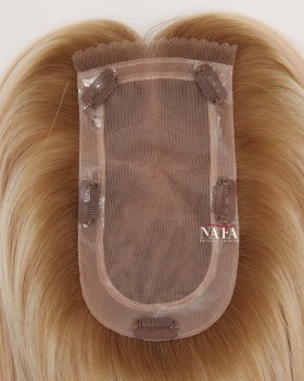 18-Inch Ombre Light Thin Hair Topper for Ladies