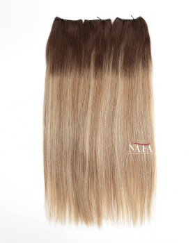 18 Inch Brazilian Weave Bundles Two Tone Ombre Hair Genius