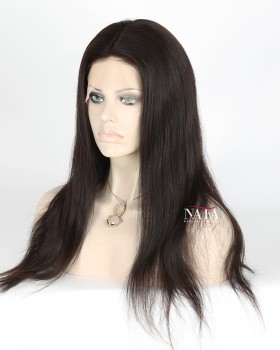 18 Inch Malaysian Straight Hair Full Lace Wig
