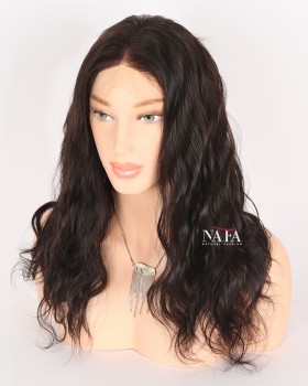 Affordable 18-Inch Body Wave Lace Wigs for African American Women